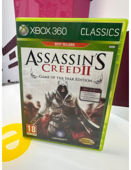9-9-73292-2-Videojuego Xbox 360 assassins creed II game of year edition 