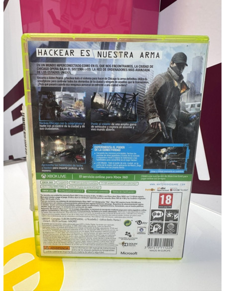 9-9-73293-3-Videojuego Xbox 360 watch dogs 
