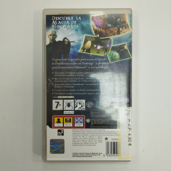 6-6-164336-4-Videojuego PSP PSP harry potter y la orden del fenix