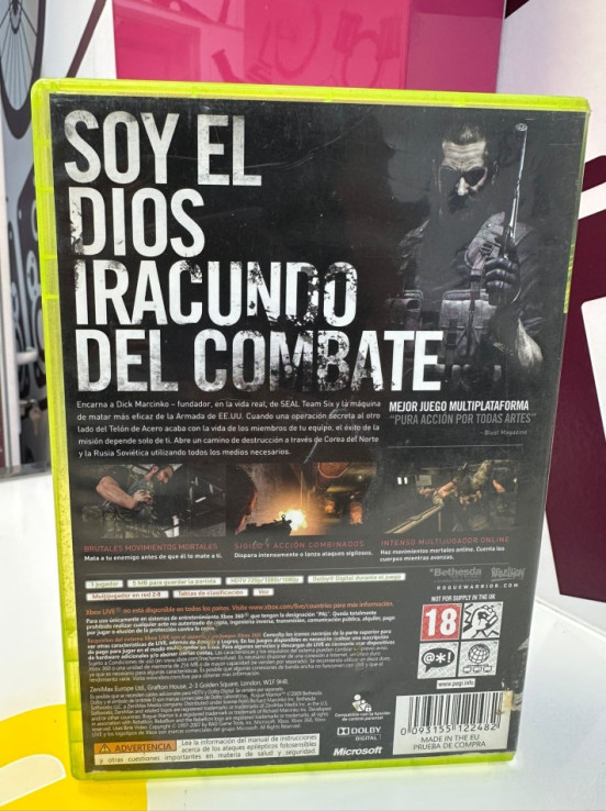 9-9-73298-4-Videojuego Xbox 360 rogue warrior 