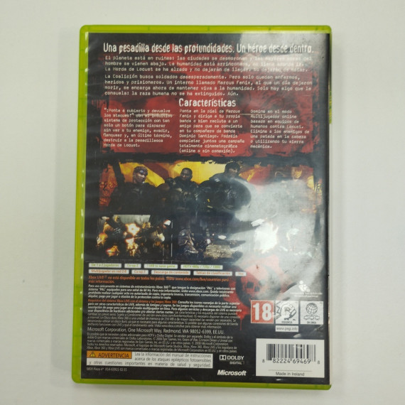 6-6-164483-2-Videojuego Xbox 360 gears of war classics