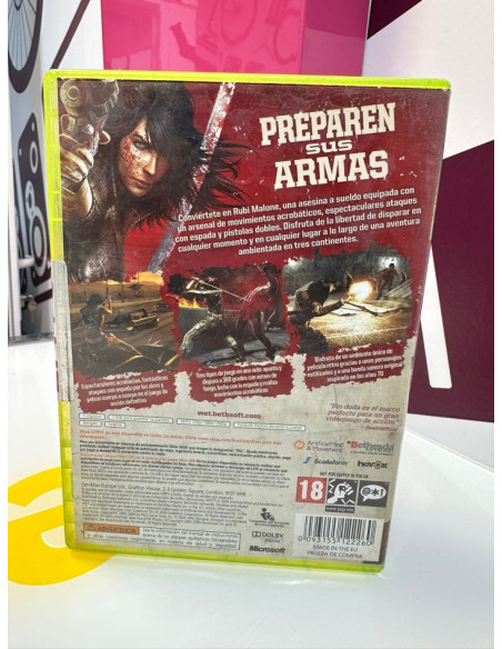 9-9-73304-5-Videojuego Xbox 360 wet 