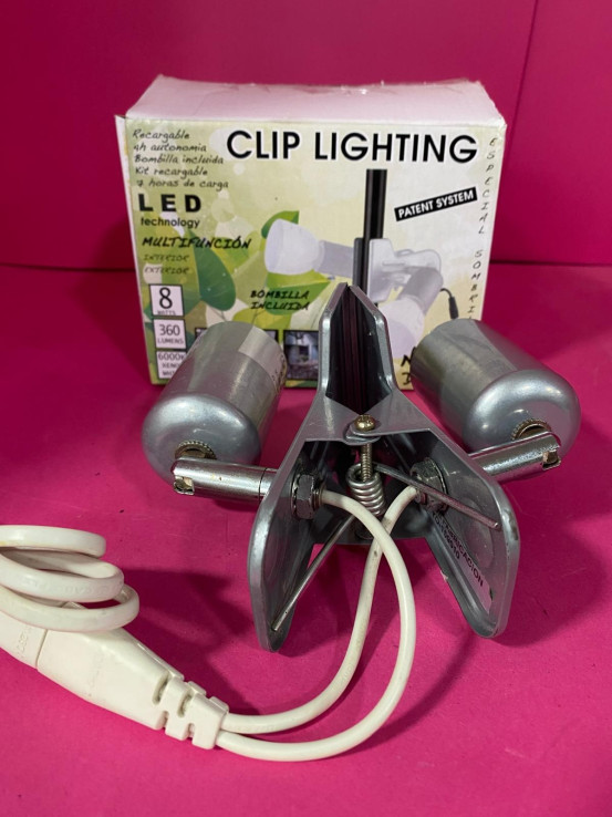 8-8-73371-4-Hogar y complementos lampara de pinza (NUEVO)