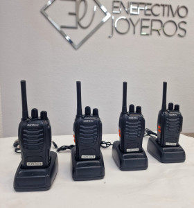 1-1-264209-1-Teléfono 4 Walkies Talkies Esynic Negros