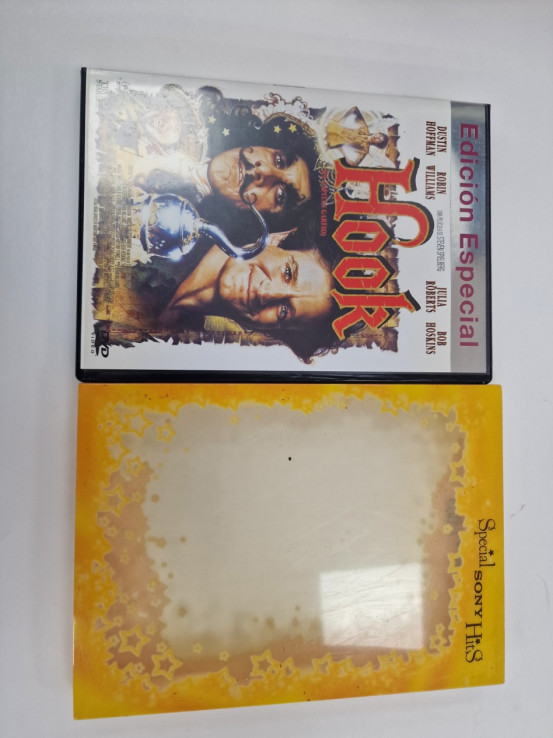 1-1-264373-3-Coleccionismo DVD Hook El Capitan Garfio Special Sony Hits
