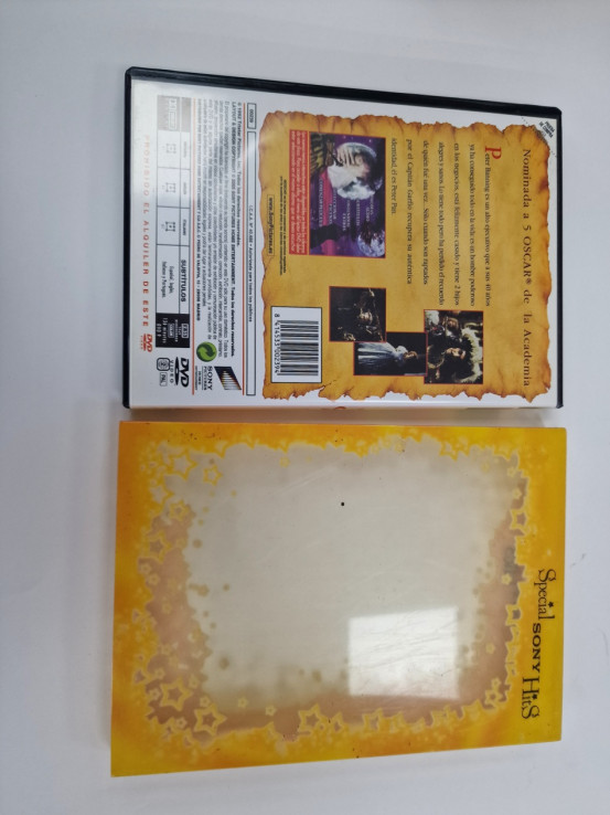 1-1-264373-4-Coleccionismo DVD Hook El Capitan Garfio Special Sony Hits