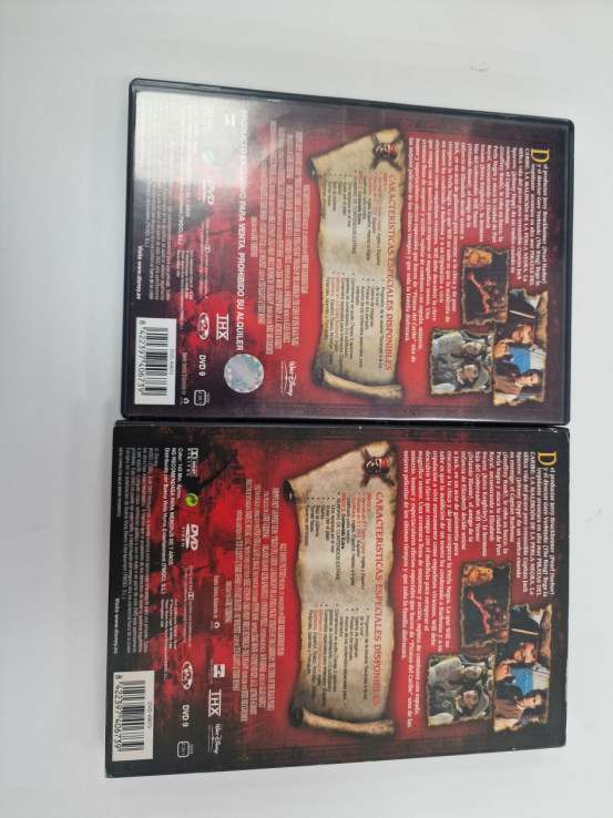 1-1-264374-2-Coleccionismo DVD Piratas Del Caribe La Maldicion De La Perla Negra