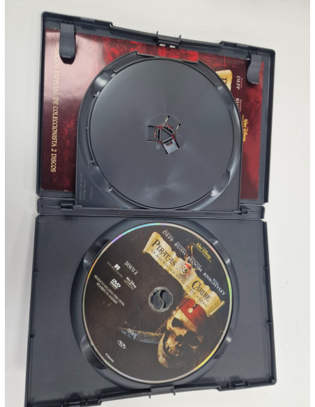 1-1-264374-3-Coleccionismo DVD Piratas Del Caribe La Maldicion De La Perla Negra