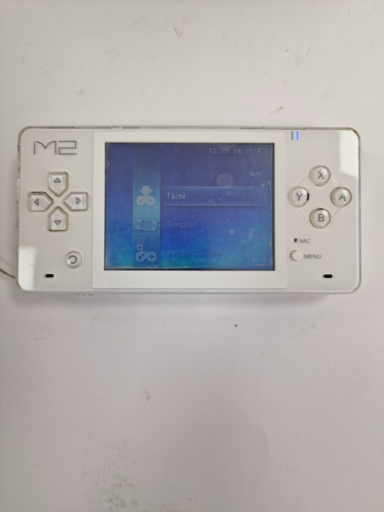 1-1-264225-2-Consola Juguetos M2 Portatil Blanca Arcade 