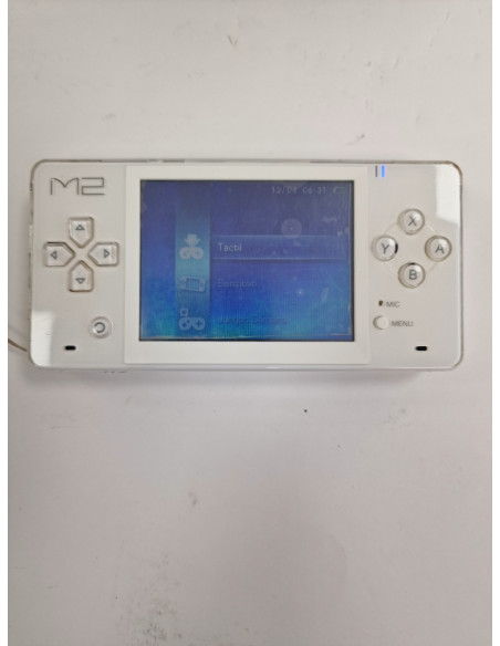 1-1-264225-2-Consola Juguetos M2 Portatil Blanca Arcade 