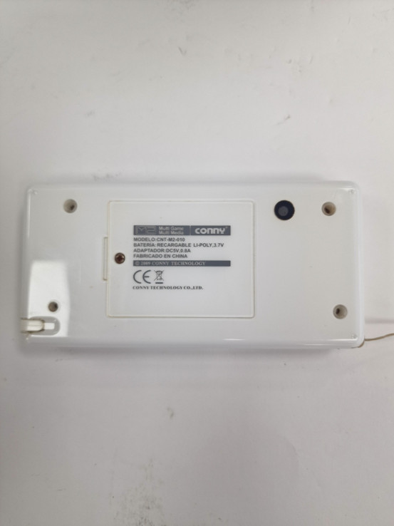 1-1-264225-3-Consola Juguetos M2 Portatil Blanca Arcade 