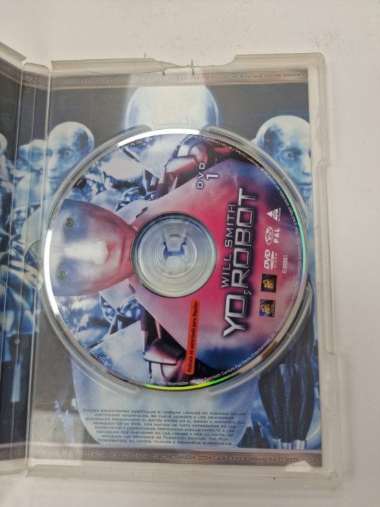 1-1-264368-3-Coleccionismo DVD Yo, robot