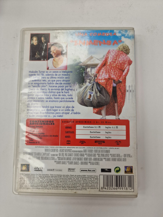 1-1-264367-2-Coleccionismo DVD Esta abuela es un peligro 