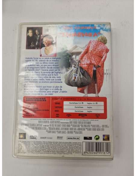 1-1-264367-2-Coleccionismo DVD Esta abuela es un peligro 