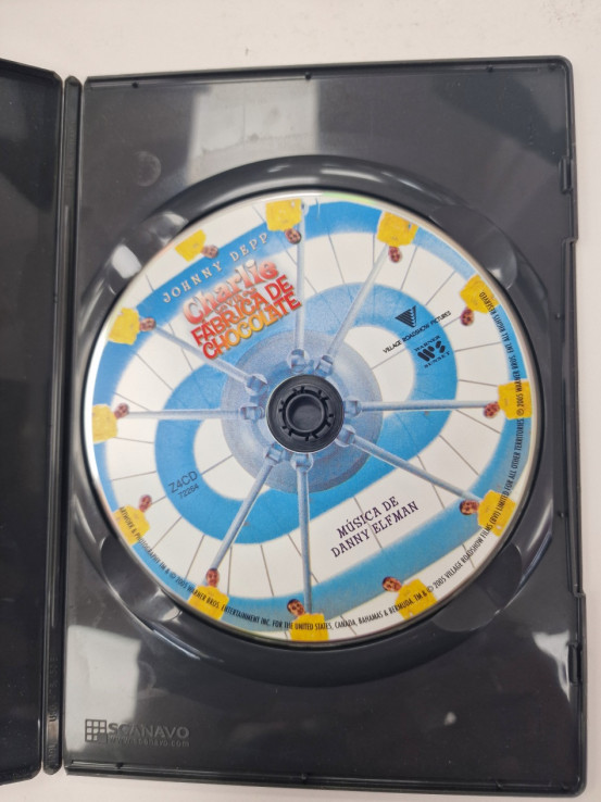 1-1-264366-3-Coleccionismo DVD Charlie y la fabrica de chocolate