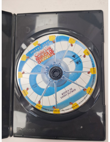 1-1-264366-3-Coleccionismo DVD Charlie y la fabrica de chocolate