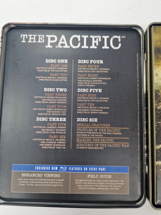 1-1-264433-2- The pacific 10 capitulos 6 partes edicion metalica