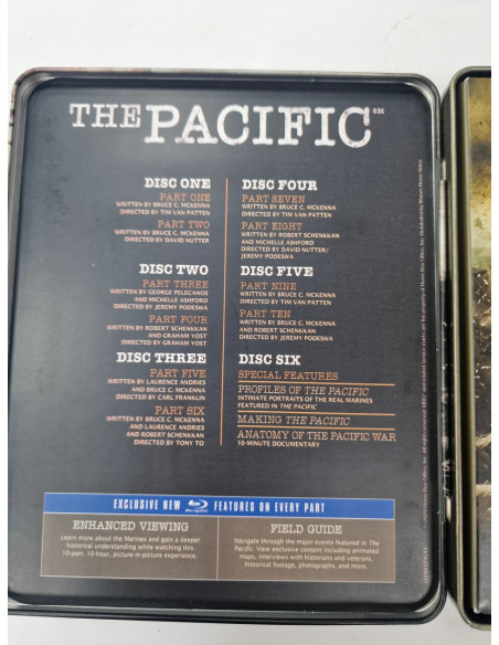 1-1-264433-2- The pacific 10 capitulos 6 partes edicion metalica