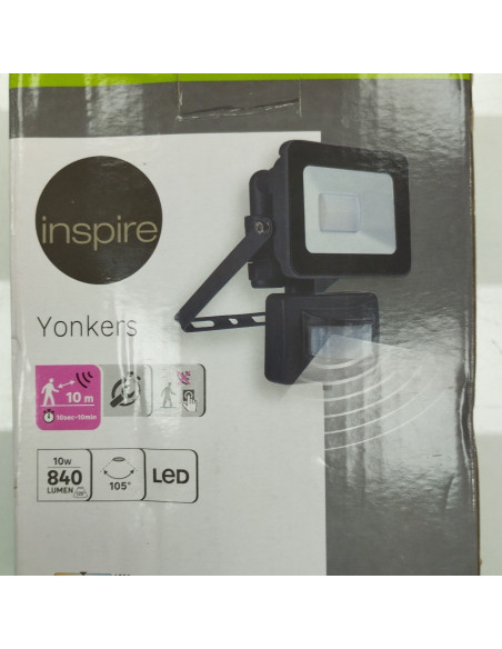 6-6-164614-3-Electricidad Luz de exterior con sensor de movimiento led 10w 840lm