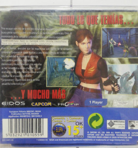 1-7-68845-1-Videojuego Retro Resident Evil Code:Veronica 2