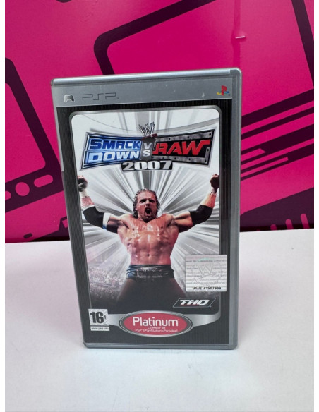 7-7-82112-1-Videojuego PSP Smack VS Raw 2007