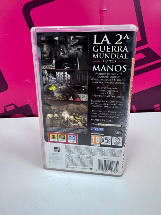 7-7-82115-3-Videojuego PSP Medal Of Honor Heroes 2