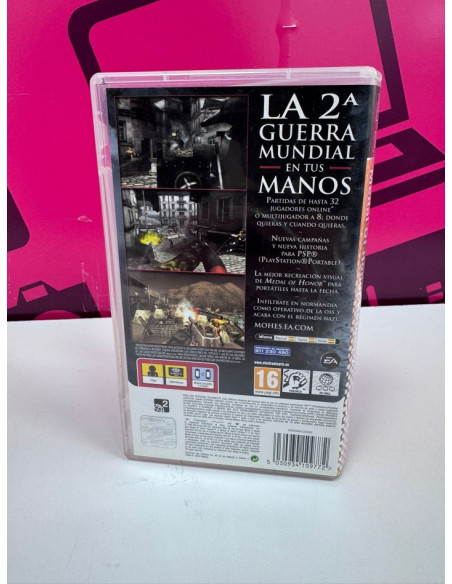 7-7-82115-3-Videojuego PSP Medal Of Honor Heroes 2