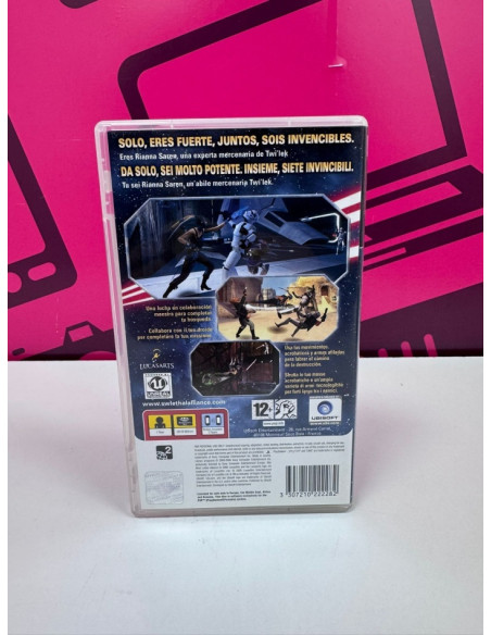 7-7-82116-3-Videojuego PSP Star Wars Lethal Alliance