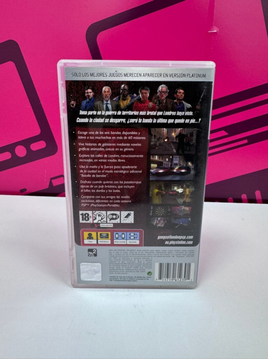 7-7-82117-3-Videojuego PSP Gangs Of London