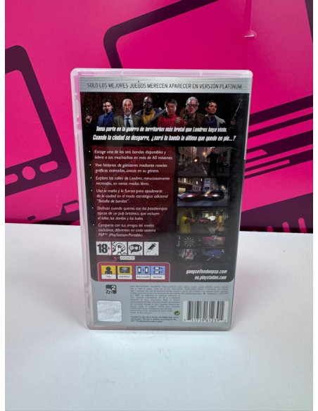 7-7-82117-3-Videojuego PSP Gangs Of London