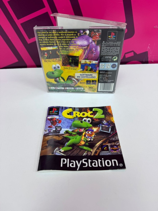7-7-82124-4-Videojuego PS1 Croc 2