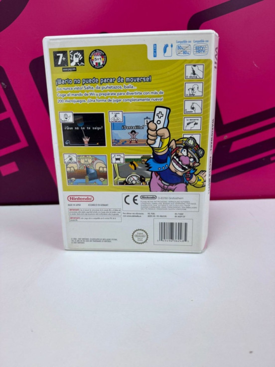 7-7-82119-3-Videojuego Wii Wario Ware Smooth Moves