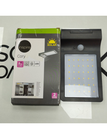 6-6-164619-1-Electricidad Aplique solar exterior luz LED blanco