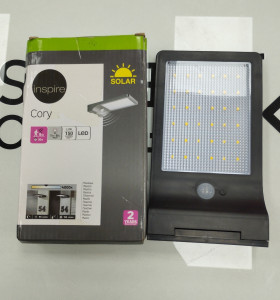 6-6-164618-1-Electricidad Aplique solar exterior luz LED blanco