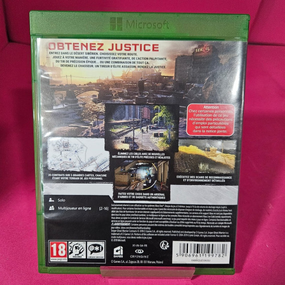 8-8-73528-2-Videojuego Xbox One SNIPER Contracts