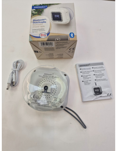 1-1-264589-2-Altavoces HiFi Para Ducha Ideenwelt (Sin Uso)