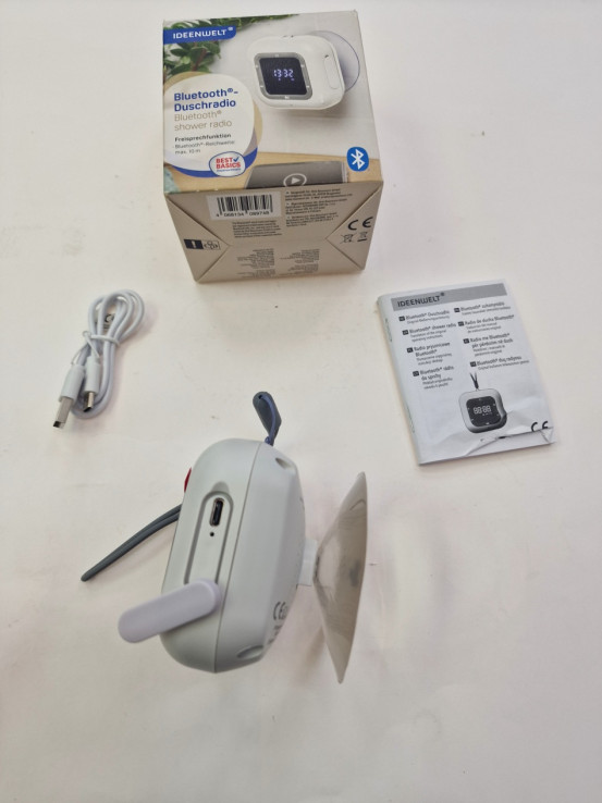 1-1-264589-3-Altavoces HiFi Para Ducha Ideenwelt (Sin Uso)