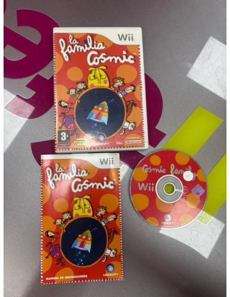 7-7-82198-1-Videojuego Wii La Familia Cosmic