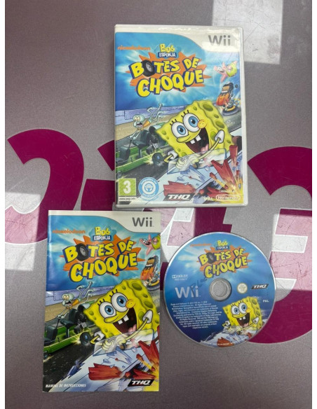 7-7-82194-1-Videojuego Wii Botes De Choque