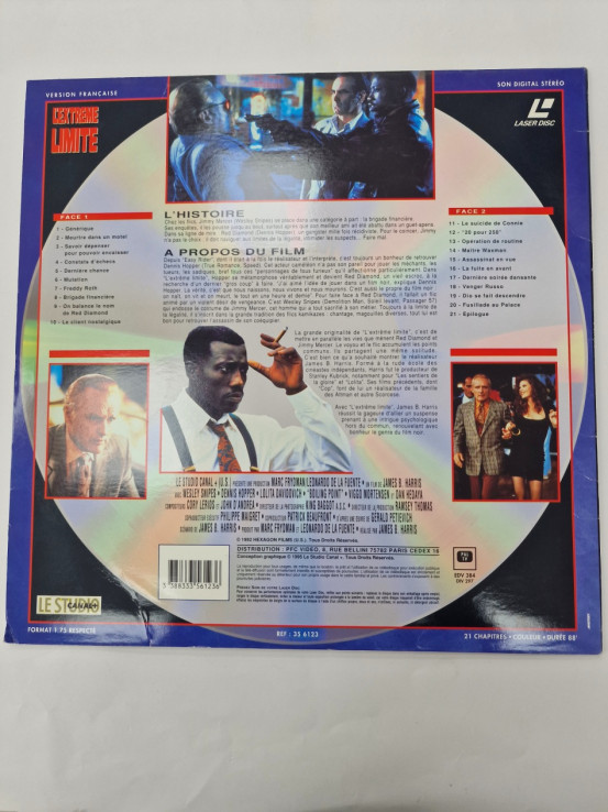 1-1-264760-2-Laser disc Lextreme limite 