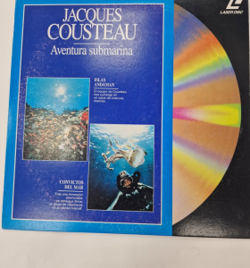 1-1-264757-1-Laser disc Jacques cousteau aventura submarina 