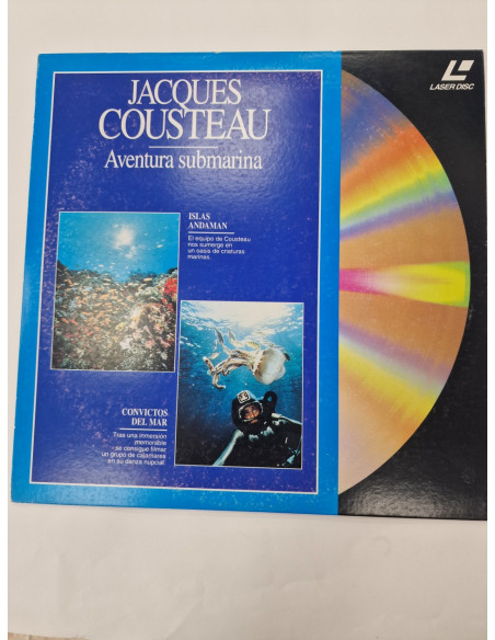1-1-264757-1-Laser disc Jacques cousteau aventura submarina 