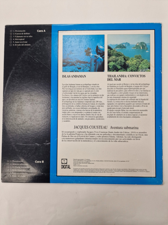 1-1-264757-2-Laser disc Jacques cousteau aventura submarina 