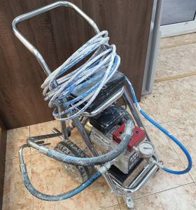 1-1-262494-1-Herramienta De Pintura Bomba Pintura Airless Membrana SJK4000 Ruedas