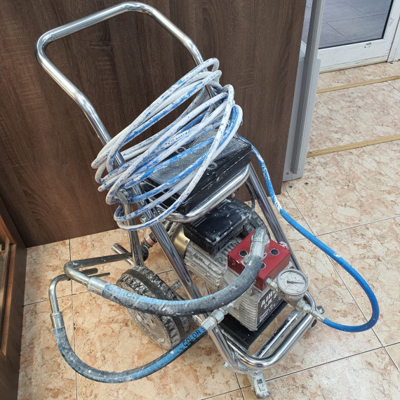 1-1-262494-1-Herramienta De Pintura Bomba Pintura Airless Membrana SJK4000 Ruedas