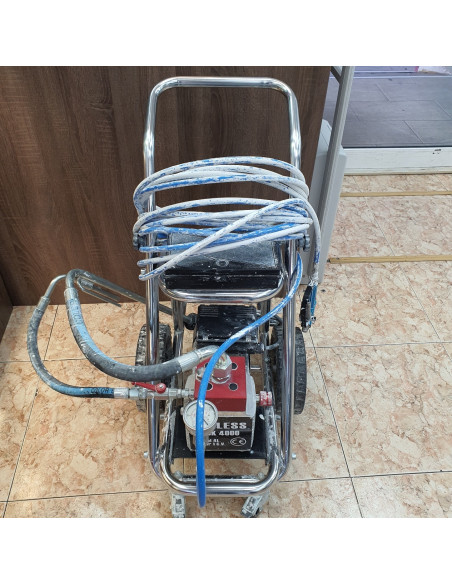 1-1-262494-2-Herramienta De Pintura Bomba Pintura Airless Membrana SJK4000 Ruedas