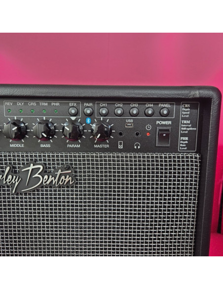 8-8-73620-3-Amplificador Bajo Harley Benton HB-40MFX 40w