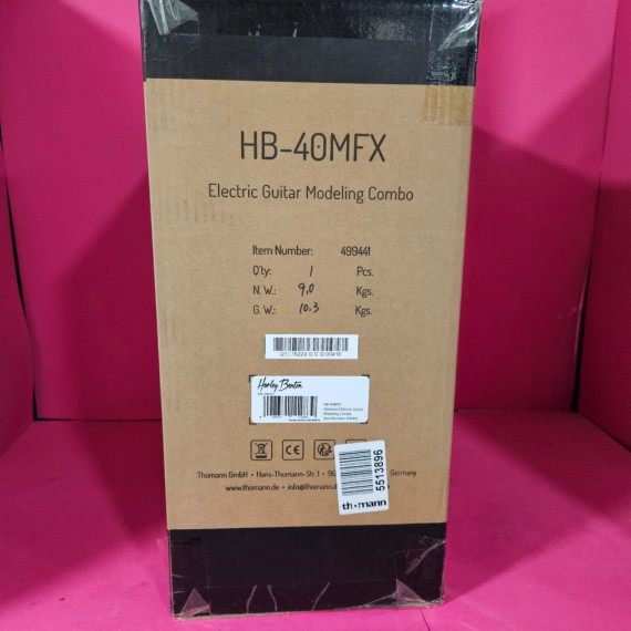 8-8-73620-6-Amplificador Bajo Harley Benton HB-40MFX 40w