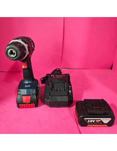 8-8-73643-2-Taladro A Bateria Bosch AL 1820 CV 18 Volt
