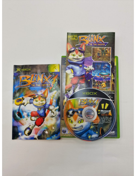 1-1-264822-3-Videojuego Xbox Classic Blinx - The Time Sweeper